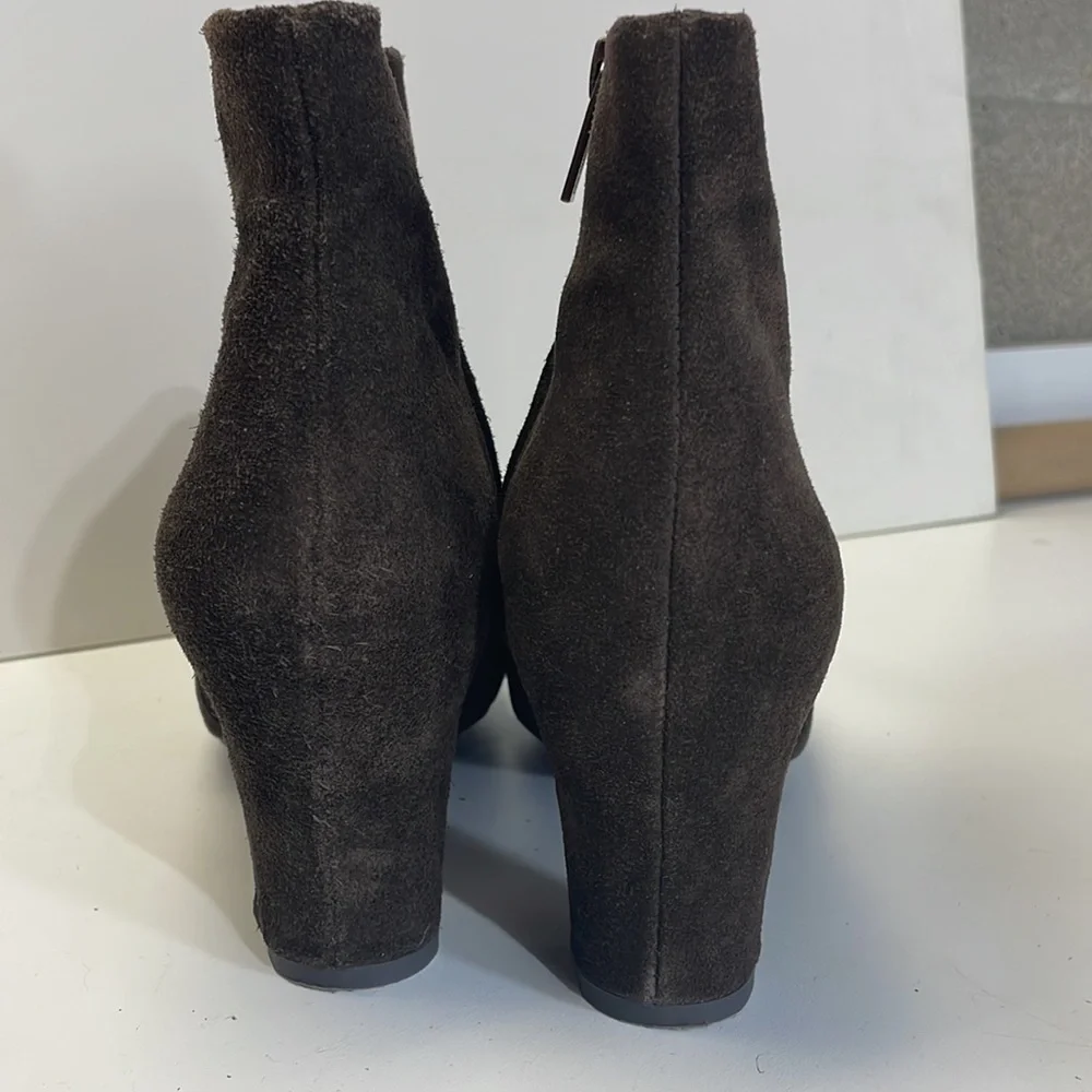 Kenneth Cole Reaction Look Over Here, brown suede booties